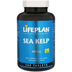 Lifeplan Sea Kelp Norwegian 400mg 280 Tablets - Pack of 2