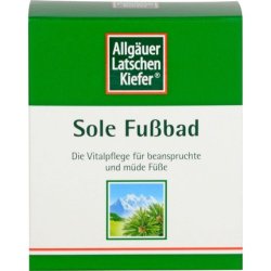 Allgäuer Latschenkiefer Sole Foot Bath 100g
