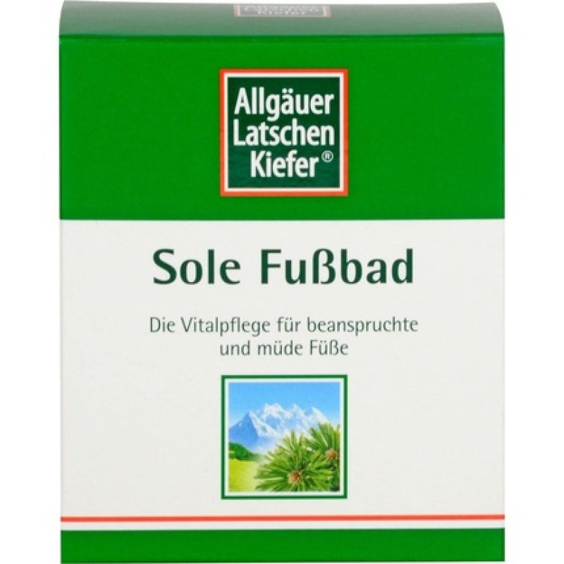 Allgäuer Latschenkiefer Sole Foot Bath 100g