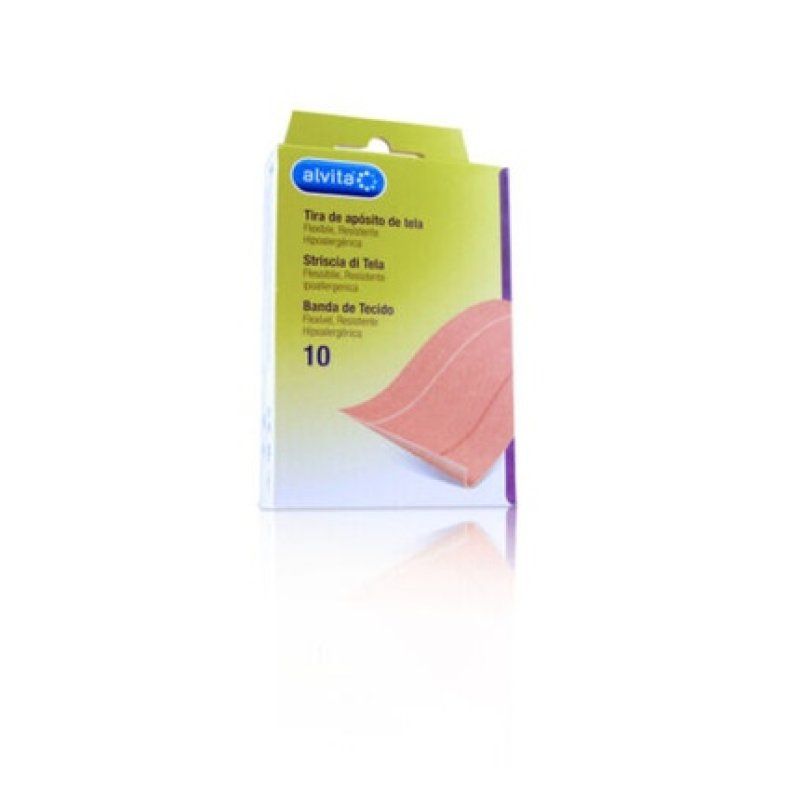 Alvita Canvas Strip Bandages Size 10
