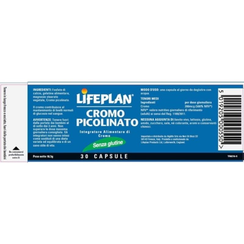 Lifeplan Chromium 30 Capsules