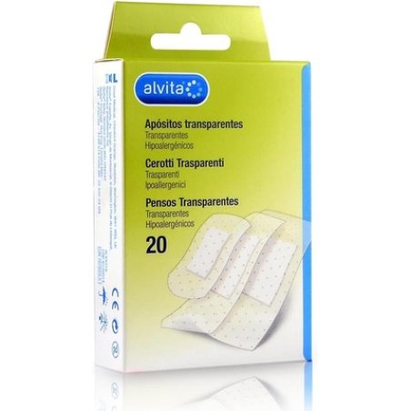Alliance Healthcare Transparent Plaster 20 Pieces