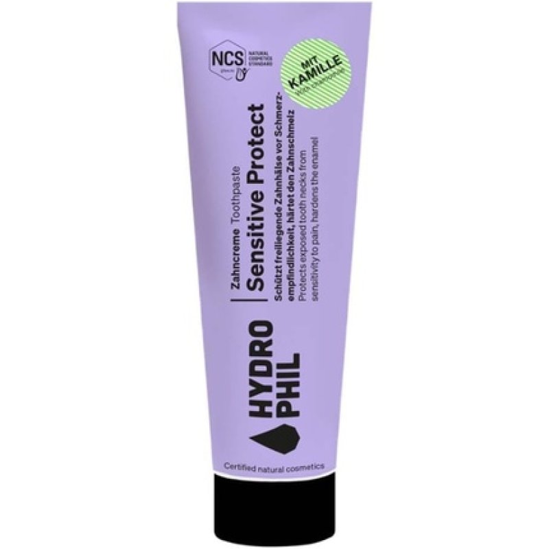 Hydrophil Sensitive Protect Toothpaste with Organic Chamomile Extract - Vegan