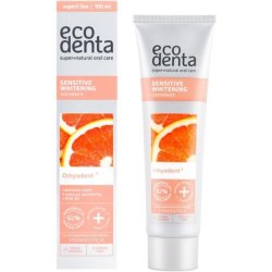 Ecodenta Sensitive Teeth Whitening Toothpaste Fluoride Free Vegan Friendly