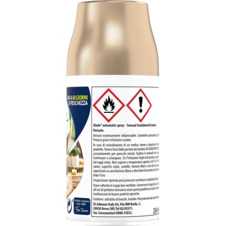 Glade Automatic Spray Refill Fragrance of Bali Sandalwood and Jasmine