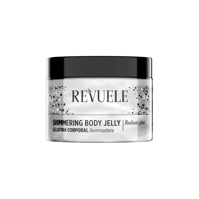 Revuele Shimmering Body Jelly Silver Shine - 400 Milliliters