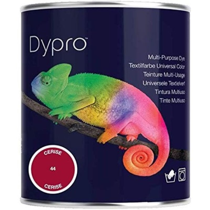 Dypro Multi Purpose Hand & Machine Fabric Dye 500g Tin Cerise