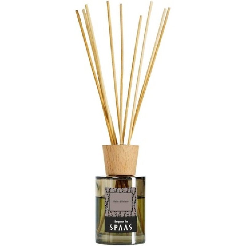 Spaas Relax & Relieve Scented Sticks 80ml - Warm Grey Glass L 7cm x W 6.2cm x H 29cm