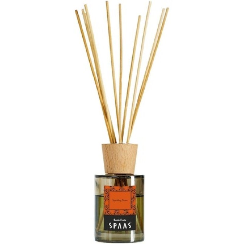 Spaas Scented Sticks 80ml Sparkling Times Ginger-Orange Liquid Glass L 7cm x W 6.2cm x H 29cm