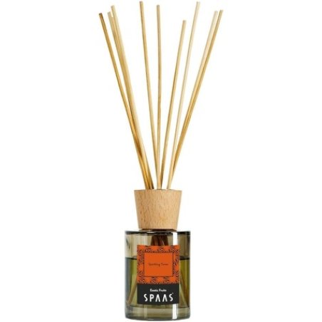 Spaas Scented Sticks 80ml Sparkling Times Ginger-Orange Liquid Glass L 7cm x W 6.2cm x H 29cm
