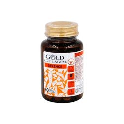 Minerva Research Labs Gold Collagen Defence Dietary Supplement For The Immune System 90 Tablets