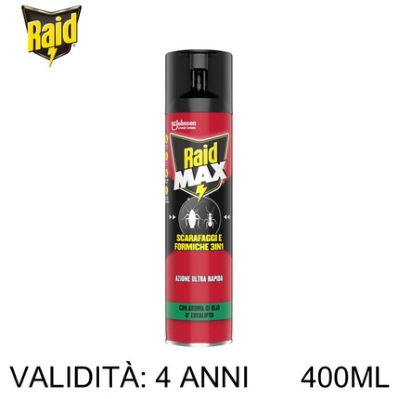 Raid Sef Max Eucalipto 400ml - 12 Pack