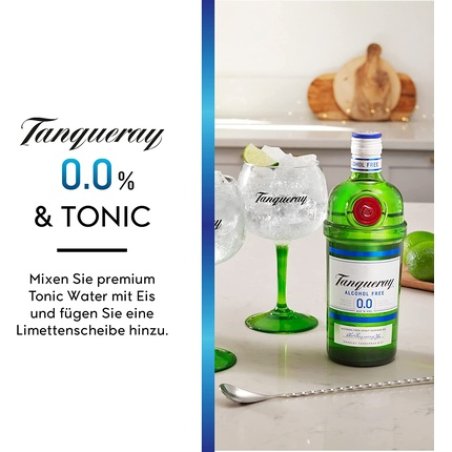 Tanqueray 0.0% | Non-Alcoholic Distillate Alternative | For Non-Alcoholics