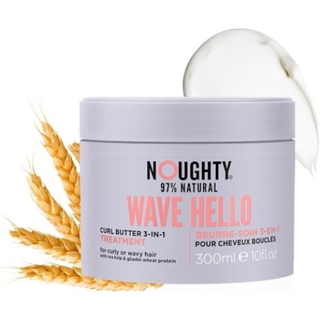 Noughty 97% Natural Wave Hello Curl Butter 3-in-1 Treatment 300ml 300g