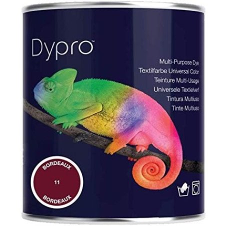 Dypro Multi Purpose Hand & Machine Fabric Dye 500g Tin Bordeaux