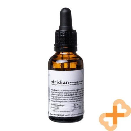 Viridian Viridikid Vitamin D Supplement 400 IU for Children 30ml Immune System