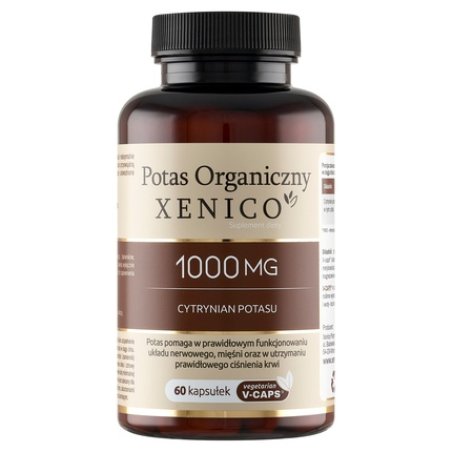 Xenico Organic Potassium Complex - 60 Vegetarian Capsules