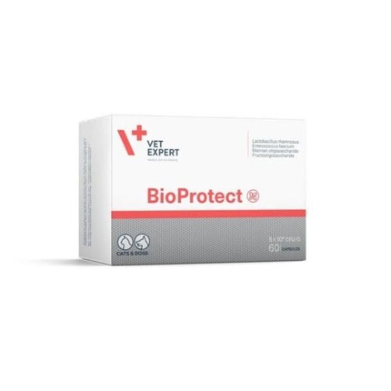 Vetexpert Bioprotect Probiotic for Dogs and Cats Immunity 60/120/180 Capsules