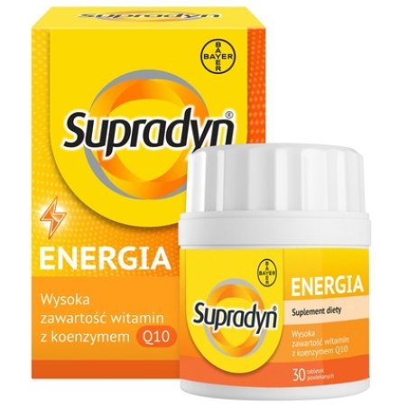 Supradyn Energia Multivitamin, 30 Tablets - Long Expiry Date