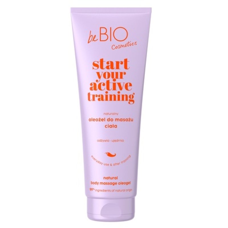 Be Bio_Start Your Active Training Natural Body Massage Oil Gel 250ml