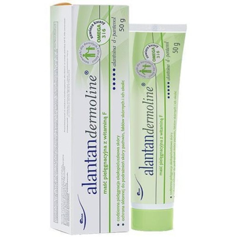 ALANTAN DERMOLINE Skin Care Ointment with Vitamin F 50/100/150g