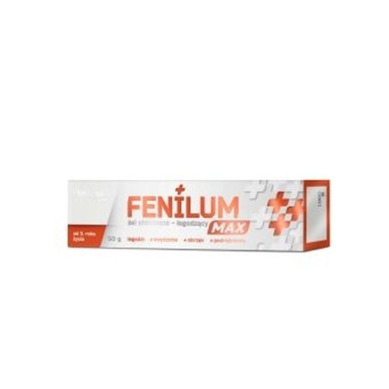 Heltiso Fenilum Max Cooling Gel 50g - Therapeutic Formula
