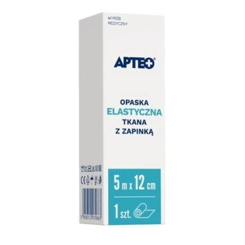 Apteo Care Elastic Bandage 5m X 12cm - Long Validity
