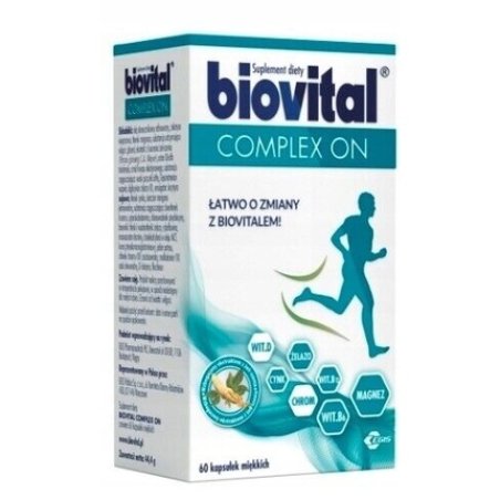 Biovital Complex for Men 60/120/180 Capsules - Mineral Vitamins