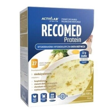 Recomed Protein Powder Cucumber Flavor - Pack of 4