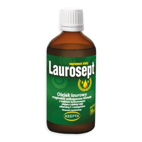 Formula Enriched with Laurosept Bay Leaf Oil, Turmeric, and Rosehip Oil 30ml