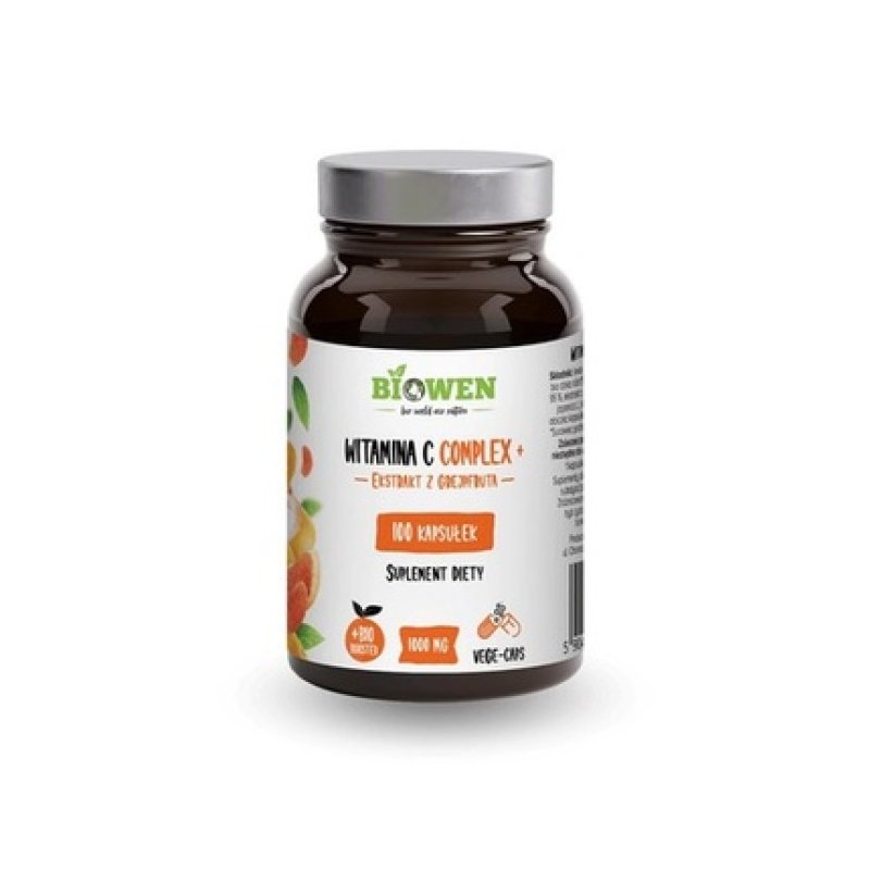 Biowen Vitamin C Complex with Grapefruit Extract 100 Capsules