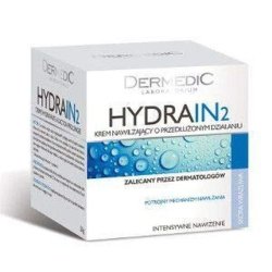 Dermedic Hydrain 2 Cream Prolonged Hydration For Dry Skin 1.69oz 50 Ml
