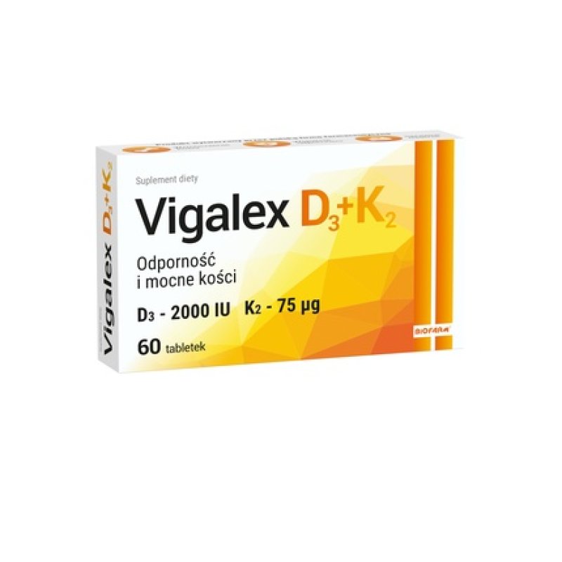 Longlife Vigalex D3 K2 60 Tablets