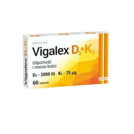 Longlife Vigalex D3 K2 60 Tablets