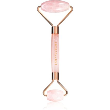 Crystallove Rose Quartz Roller - Facial Massage Tool