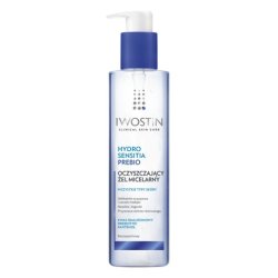 Iwostin Hydro Sensitia Prebiotic Cleansing Gel - 200ml Purifying Formula