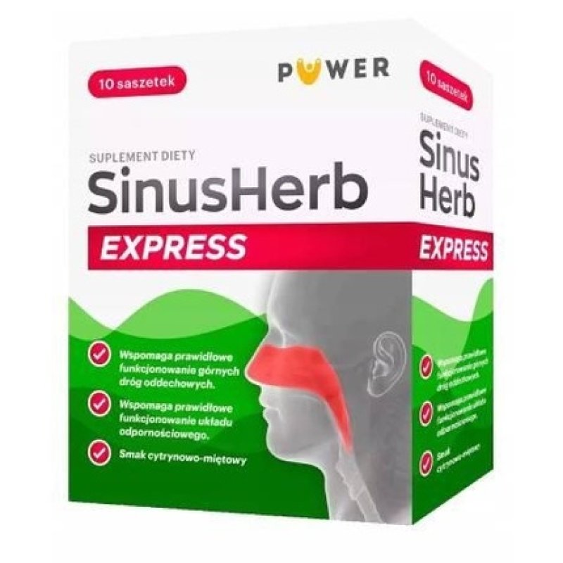 Puwer Sinus Relief Herbal Tea - 10 Sachets