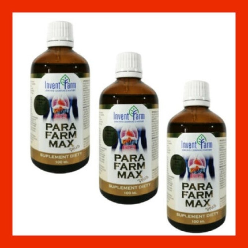 Para Farm Max Plus Parasite Cleansing Intestine Immune System 100/200ml