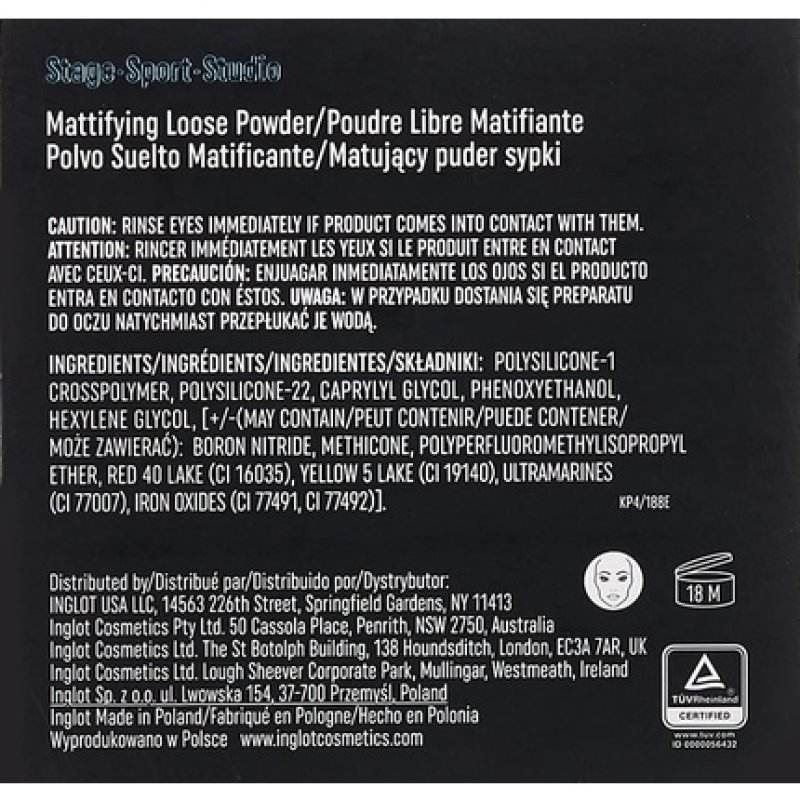 Mattifying Loose Powder 3s (2,5 G) 33