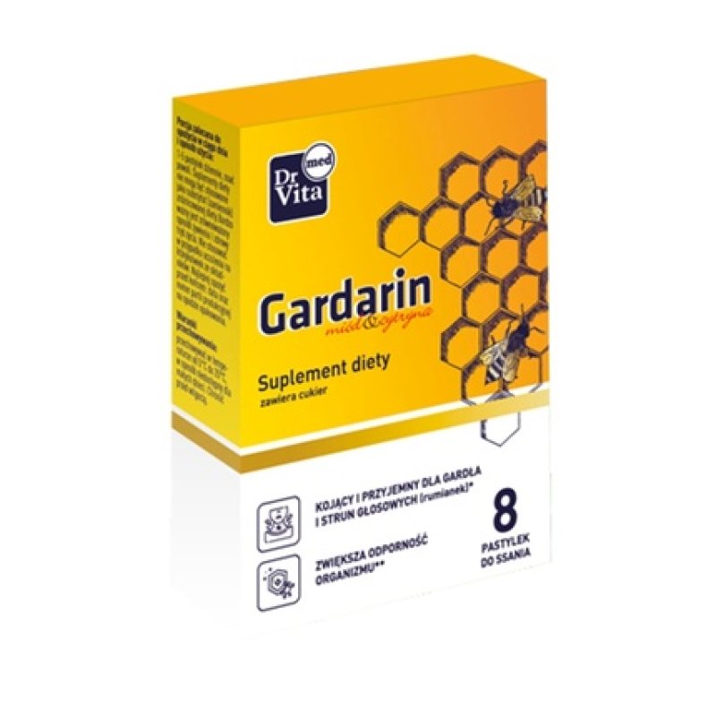Dr Vita Gardarin Vitamin C Lozenges For Children Dietary Supplement - 8 Lozenges