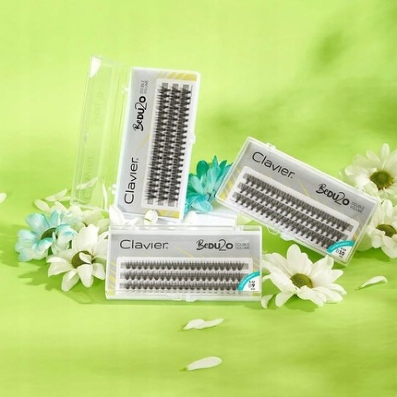 Clavier False Eyelashes in Clusters Bedu2o Double Volume