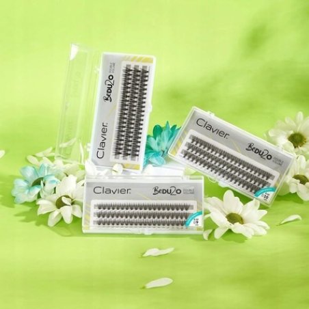 Clavier False Eyelashes in Clusters Bedu2o Double Volume
