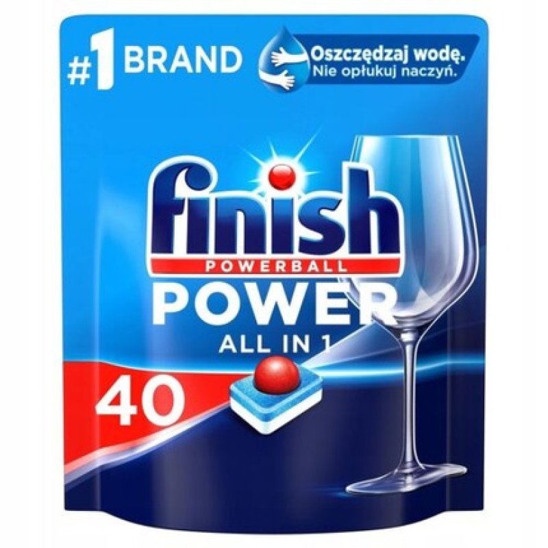 Finish Power All-In-1 Fresh - Dishwasher Tabs X 40 Finish