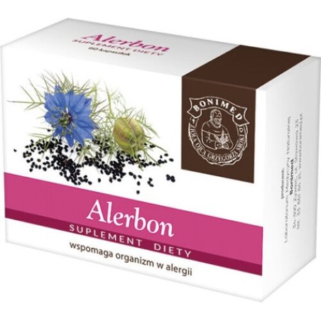 Alerbon Black Cumin Oil 500mg 60 Capsules