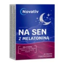 Novativ Na sen z melatoniną 30 tabletek