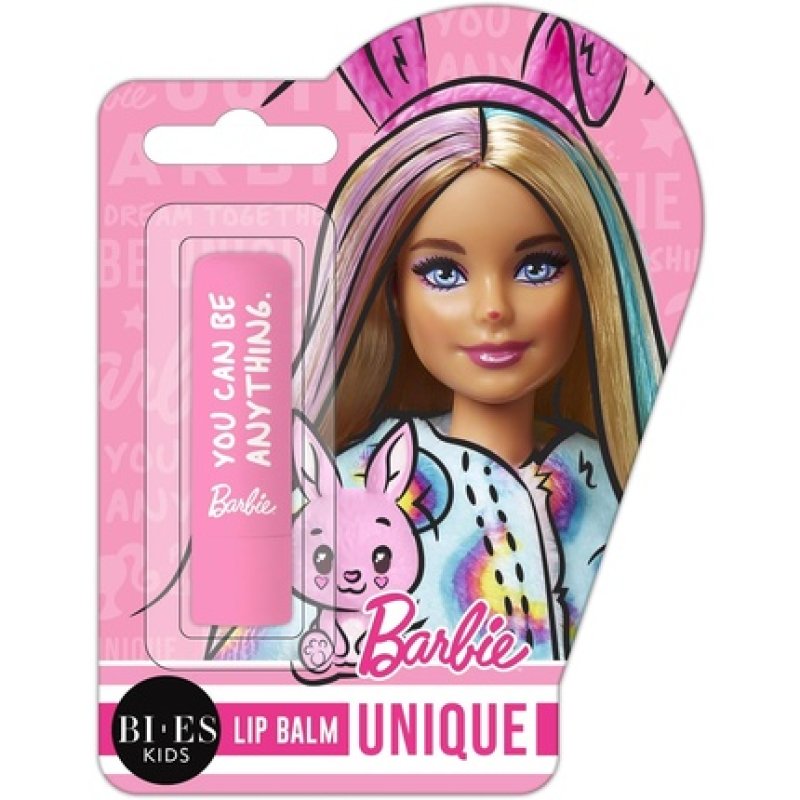 Barbie Unique Strawberry Cream Lip Balm For Kids 1 Count