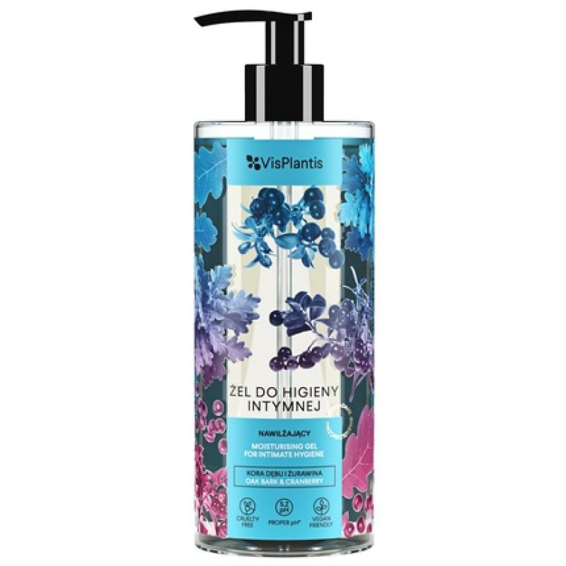 Herbal Vital Care Intimate Hygiene Gel Oak Bark And Cranberry 300ml