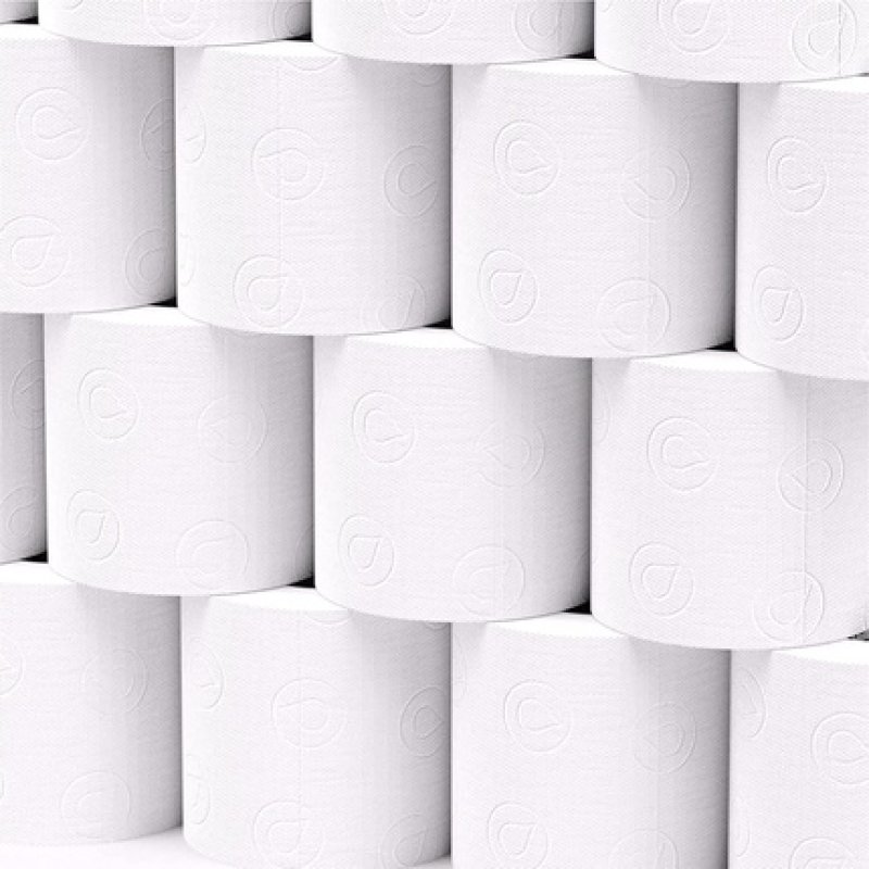 Renova Super Prom Toilet Paper 16 Rolls White 16 Count