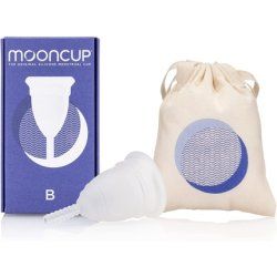 Mooncup The Original Silicone Menstrual Cup Size B Reusable Soft Period Cup Sustainable Eco Friendly Hypoallergenic