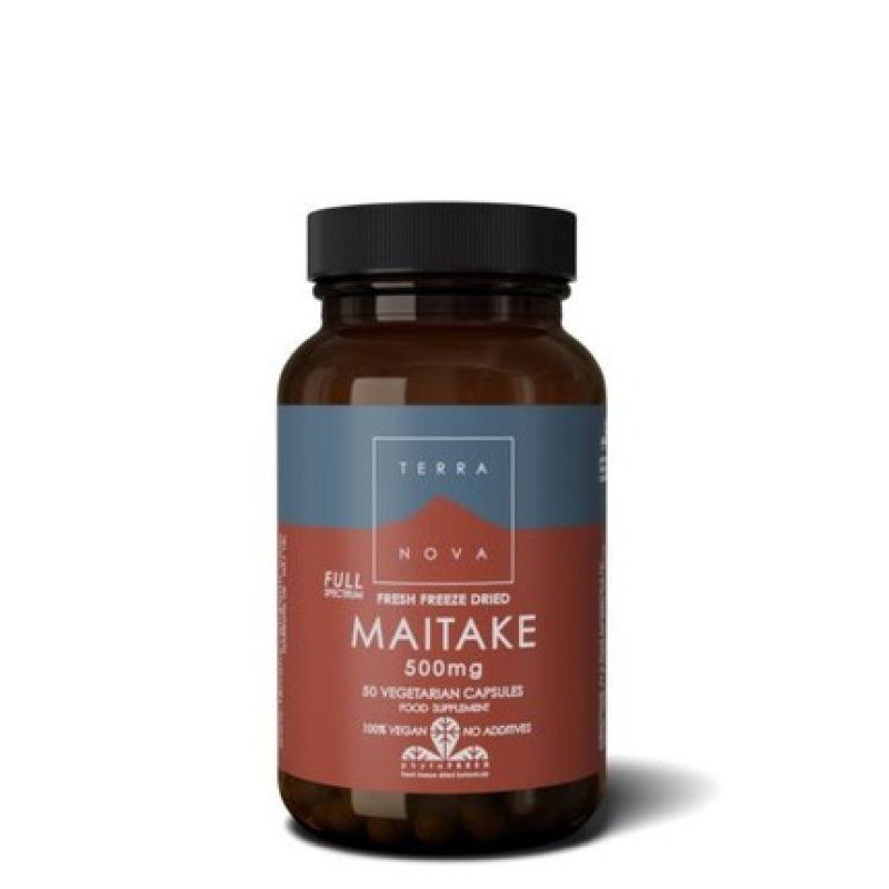 Terranova Maitake 500mg 50 Capsules